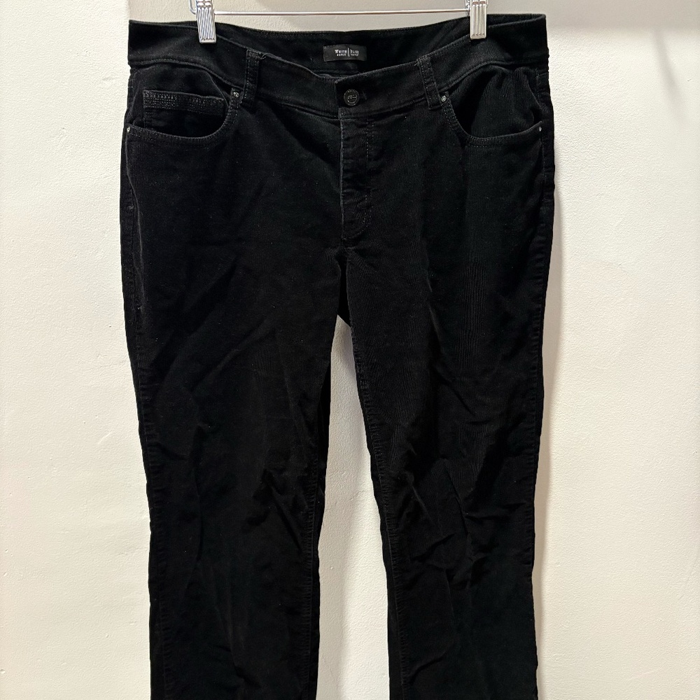 White House corduroy boot leg pants